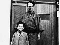Toru Kumon and his son Takeshi